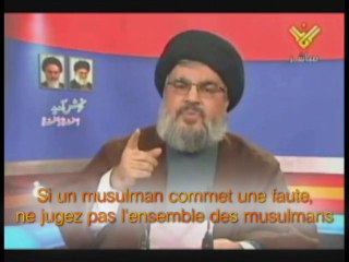 Insultes envers 'Aicha : Réponse de Hassan Nasrallah