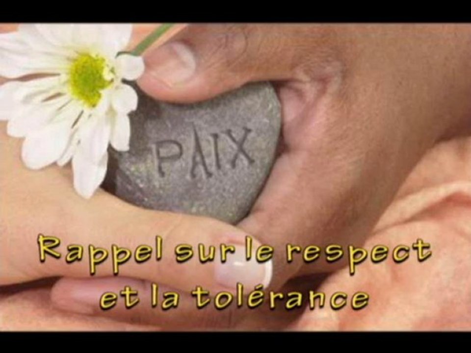 Islam - Parole de Tolérance
