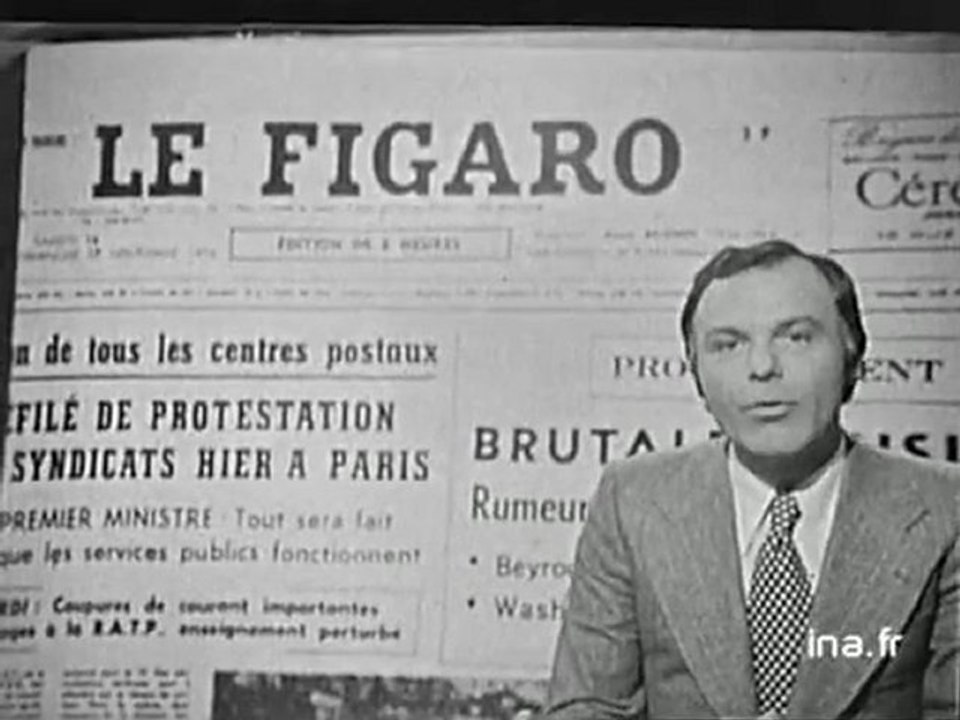 JT 20H : émission du 17 novembre 1974