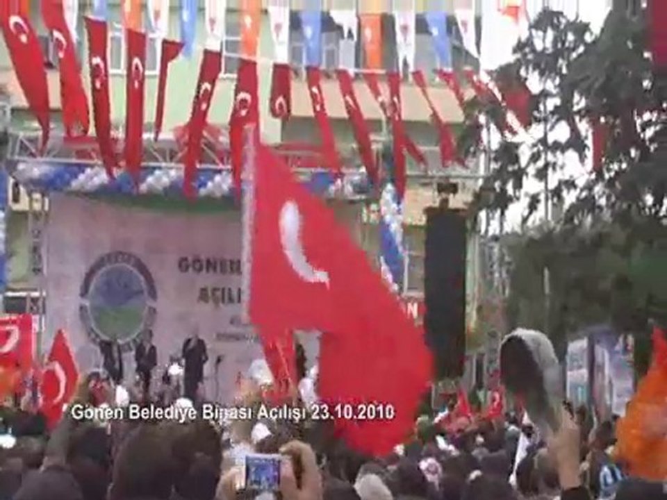 Gönen Belediye Binası Açılışı Başbakan Tayyip Erdoğan
