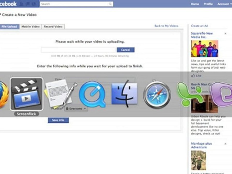 Adding Video to Facebook - Spread The Word Through A ...