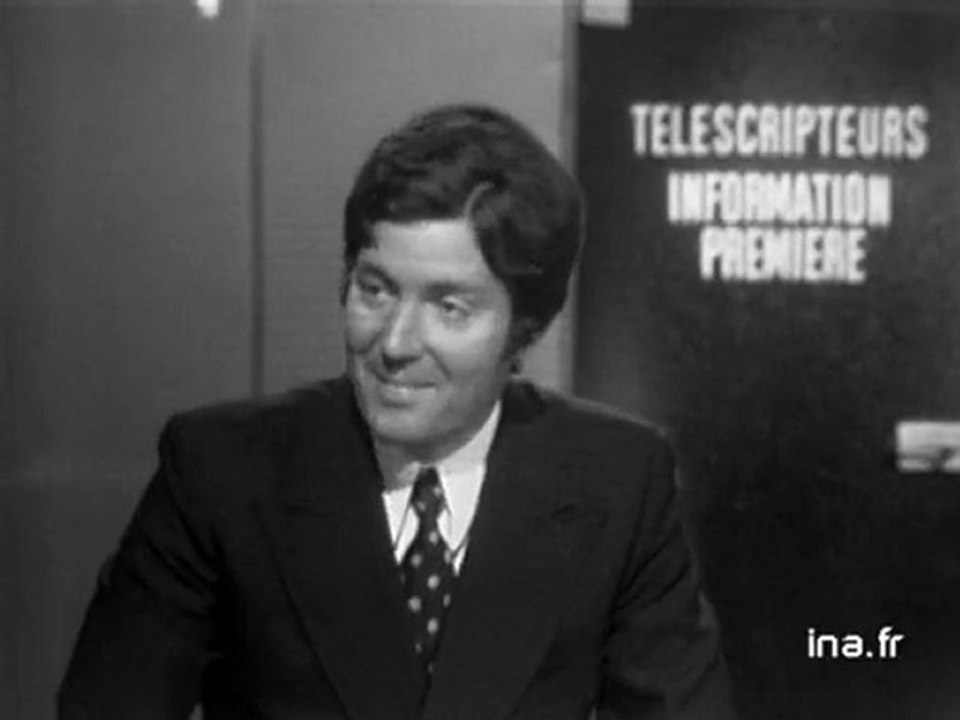 Information Première : émission du 6 juillet 1972