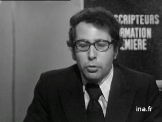 Information Première : émission du 27 aout 1972