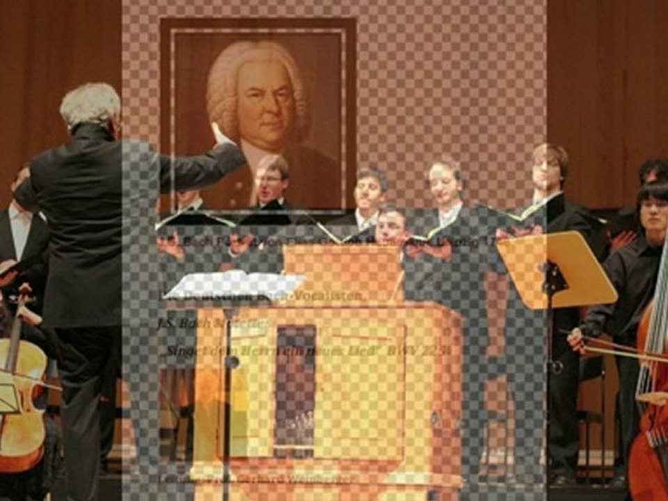 J.S. Bach Motette Singet dem Herrn ein neues Lied BWV 245