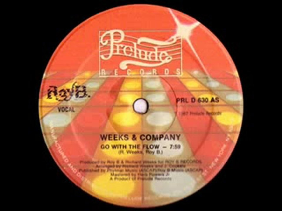 80's Boogie/Funk -Weeks  Co. - Go with the flow 1982