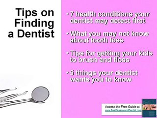 Find a Greenwood Dentist or Dentists in Greenwood