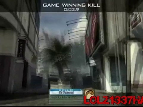 Call of Duty 6: Le plus beau couteau de lancer