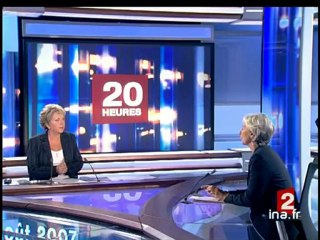 20 heures : [émission du 16 Août 2007]