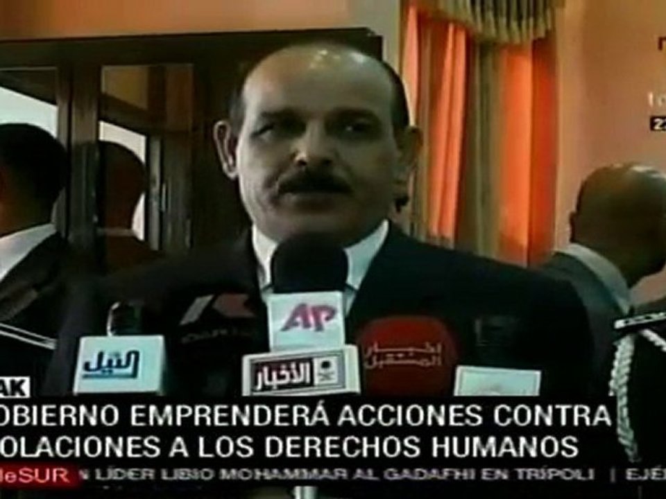 Irak promete acciones legales contra funcionarios implicados en torturas