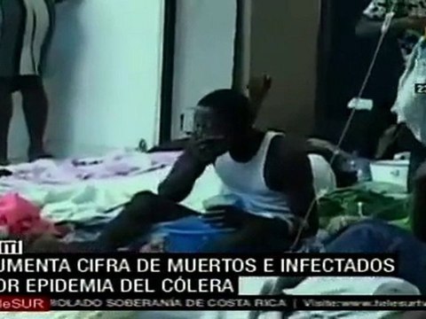 Al menos 200 muertos por cólera en Haití, temen avance de epidemia