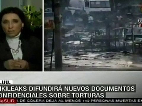 Wikileaks difunde nuevos documentos confidenciales sobre torturas