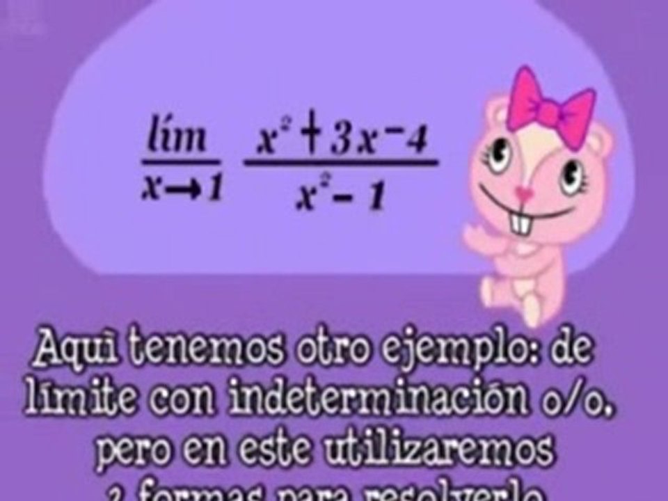 4 Ejemplo Límites 0 sobre 0