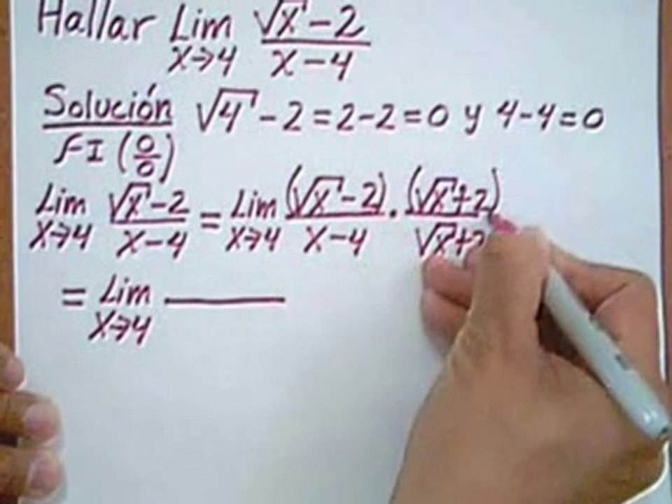 6 Ejemplo Límites 0 sobre 0