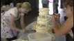 How to Assemble a Wedding Cake in Less Than Two Minutes