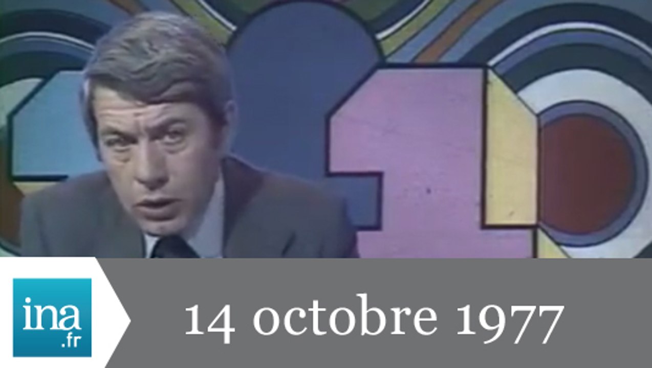 20h TF1 du 14 octobre 1977 - Détournement d'un boeing à Dubai - Archive INA