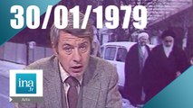 20h TF1 du 30 janvier 1979 - L'ayatollah Khomeini repart en Iran | Archive INA