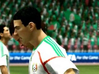 Simulacion Mexico vs Colombia FIFA 10
