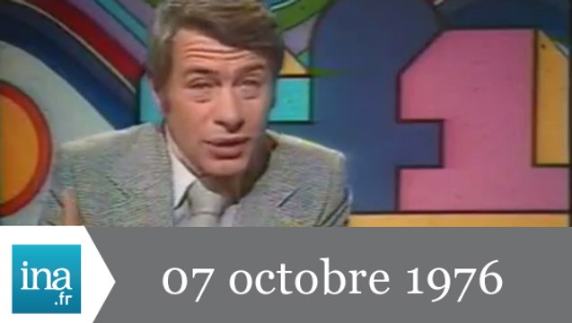 20h TF1 du 7 octobre 1976 - manifestations syndicales à Paris - Archive INA
