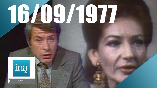20h TF1 du 16 septembre 1977 - Mort de Maria Callas | Archive INA