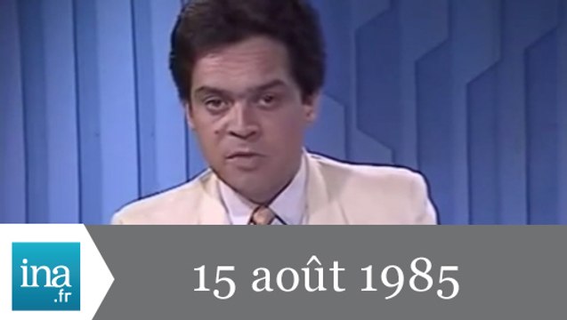 Soir 3 du 15 août 1985 - Affaire du Rainbow Warrior - Archive INA