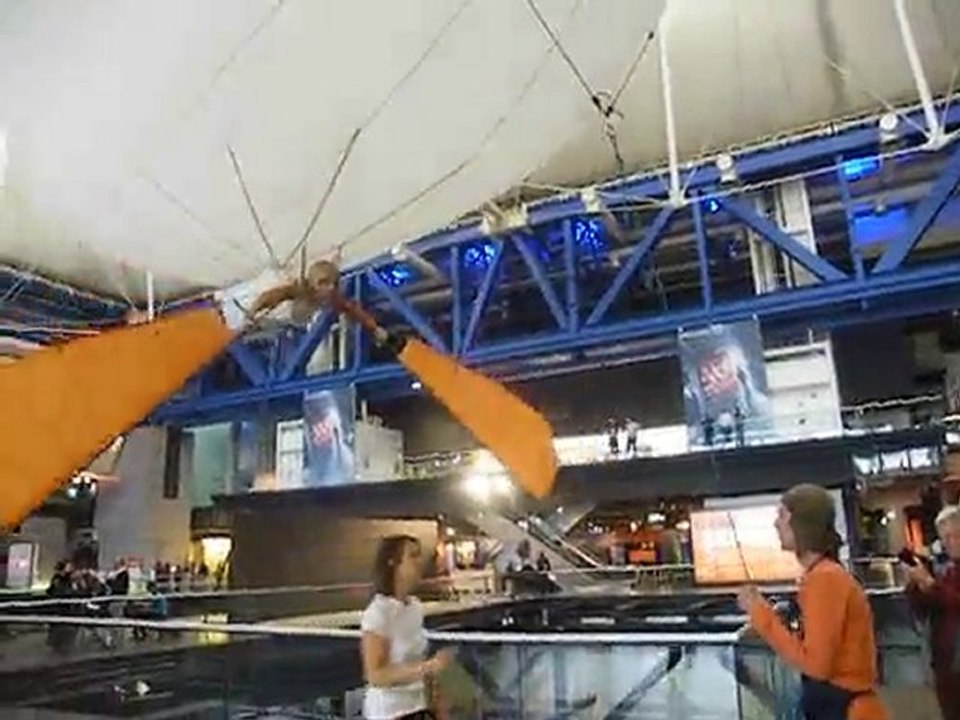 La fête la science : expérience à la Cité de la Villette.