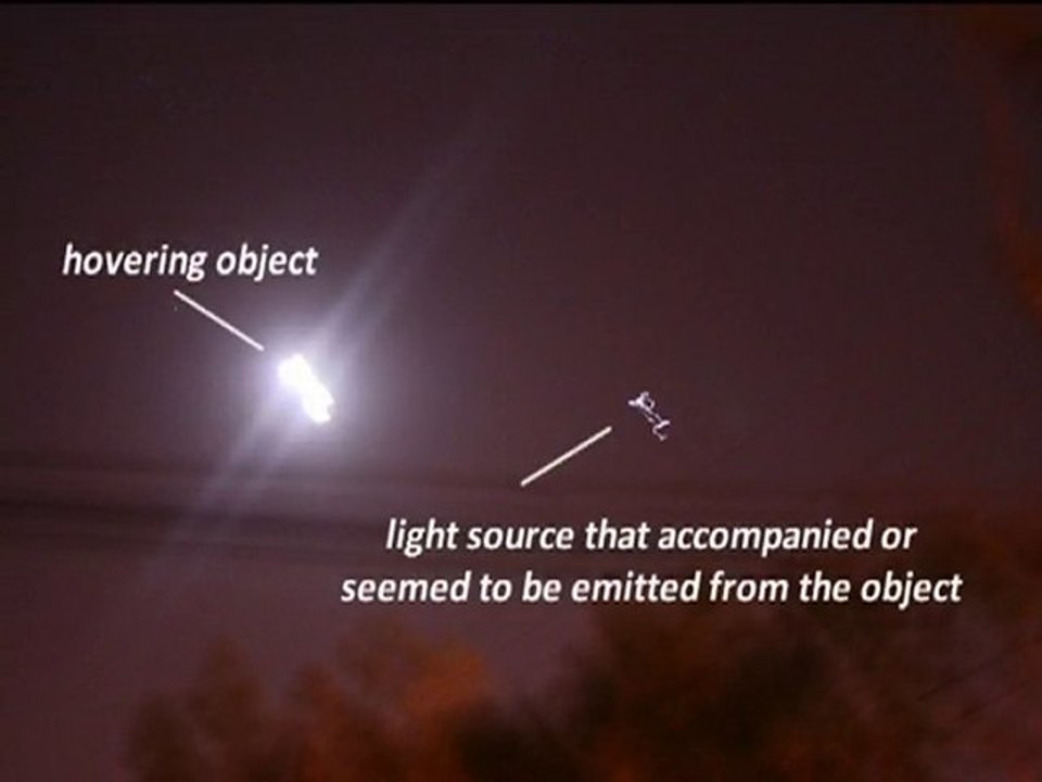 Hovering UFOs over Phoenix Arizona