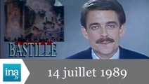 20h France 2 du 14 juillet 1989 - Bicentenaire de la Révolution - archive vidéo INA