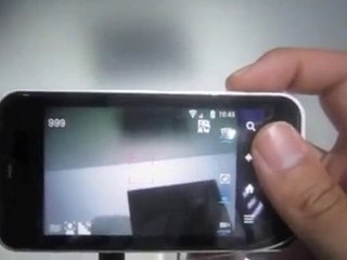 au Android Smartphone IS03 at CEATEC 2010