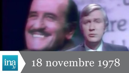 20h Antenne 2 du 18 novembre 1978 - 10 ans de la greffe du cœur - Archive INA