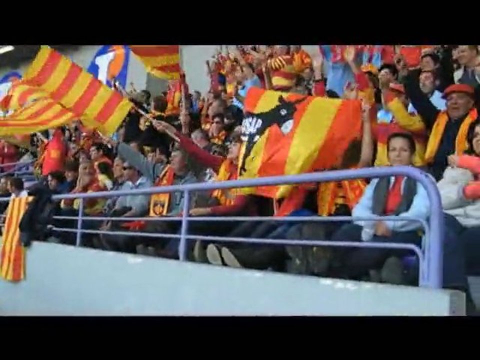 les flammes Stade Toulousain - USAP