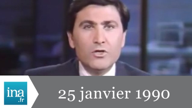 19/20 FR3 du 25 janvier 1990 - Tempête meurtrière en France - Archive INA