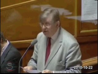 Retraites Sénat vote du vote bloqué CRC-SPG Guy FISCHER