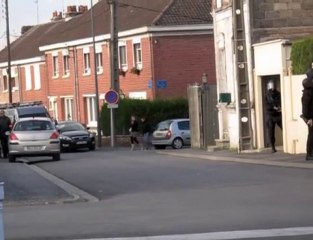Intervention du GIPN  à Anzin