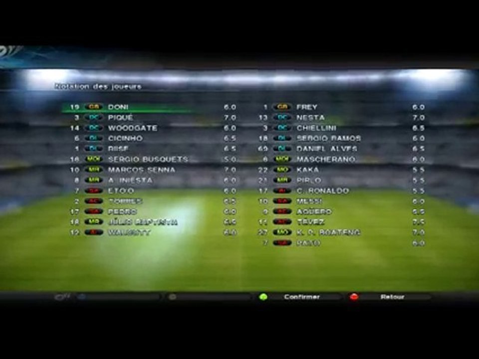 FC Barcelone - AC Milan PES2011