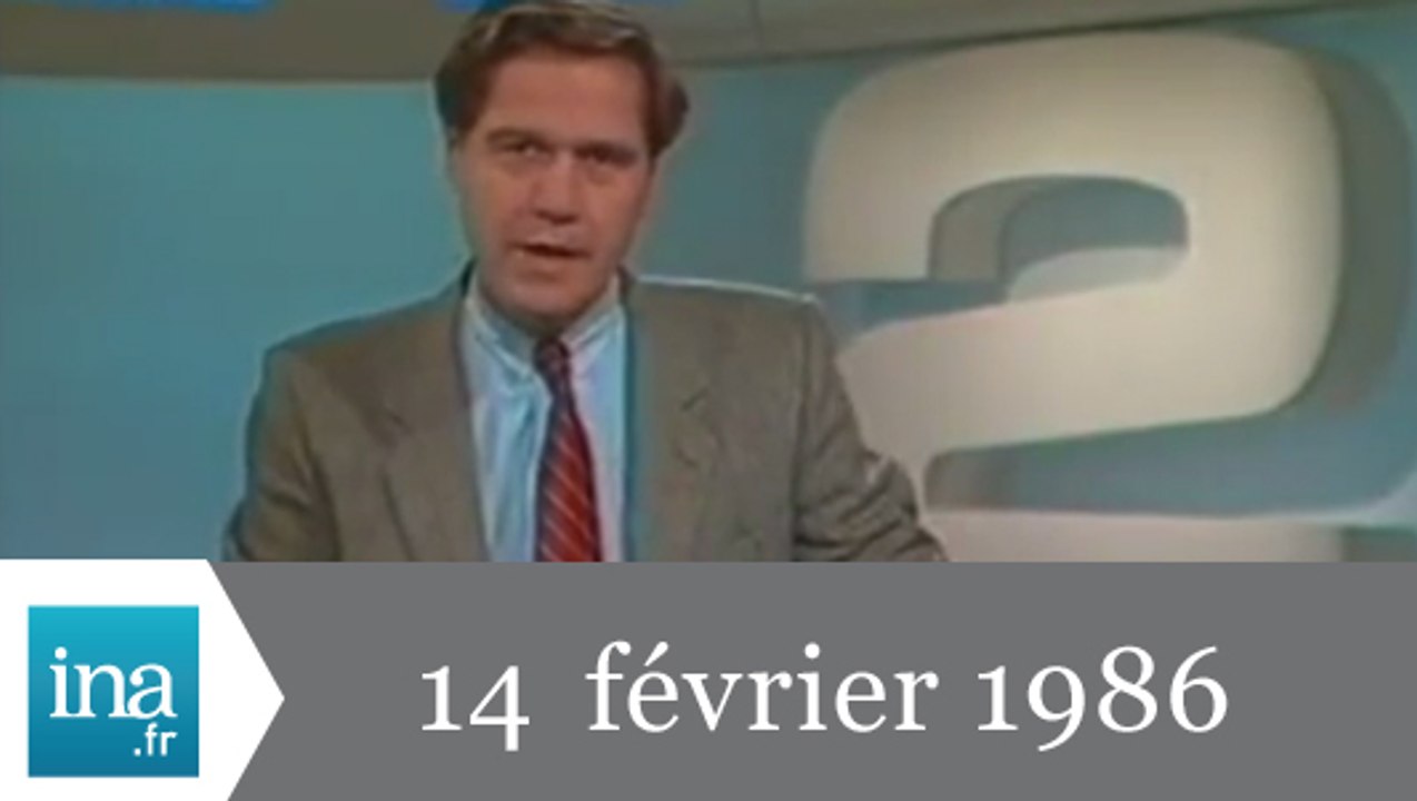 20h Antenne 2 du 14 février 1986 - Archive INA