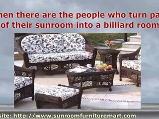 Get Sunroom Furniture - Decorating with Sunroom Furniture