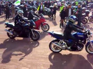 Manifestation  FFMC du 23/10/2010 , place Belcour a Lyon