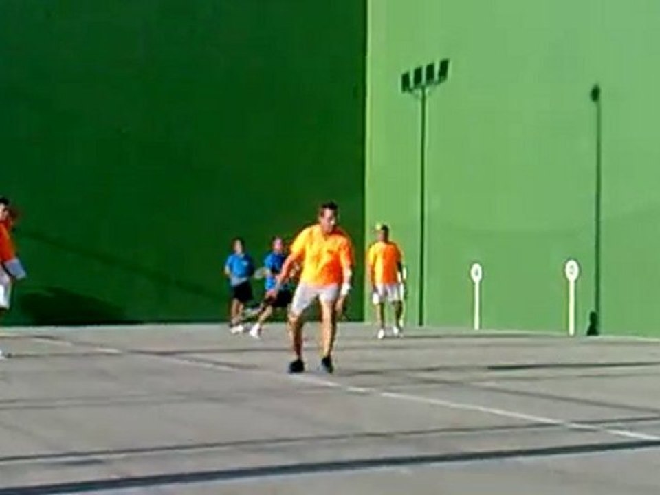 frontenis preolimpico 2ªA Rivas Pozuelo duelo de hermanos