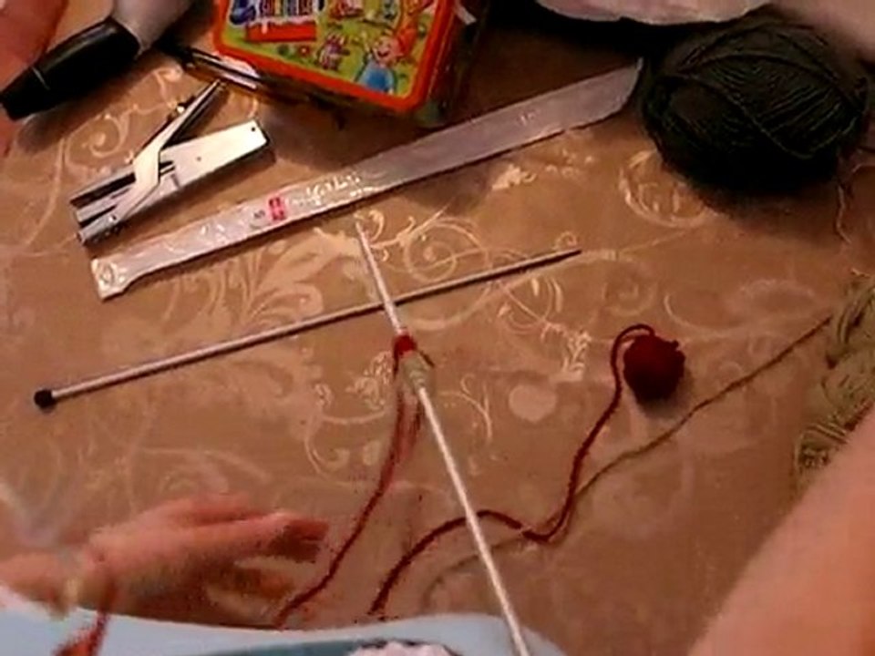 Monter des mailles de différentes couleurs