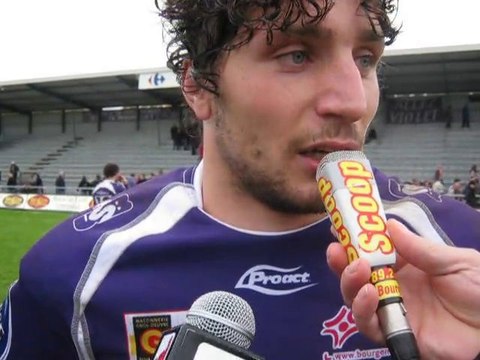 Rugby - Anthony Frenet réagit après USB - Cergy-Pontoise