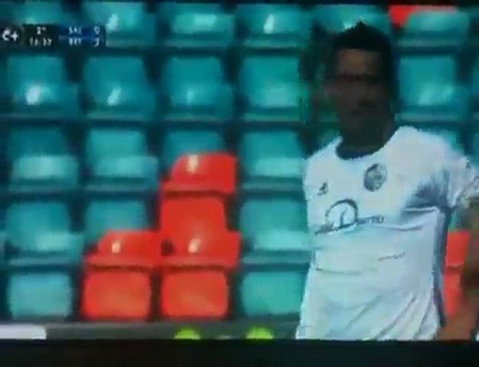 Miguel Garcia, choc durante Salamanca-Betis