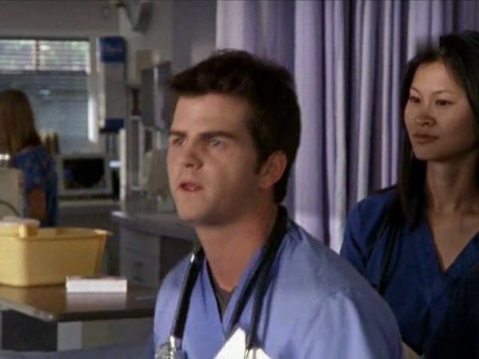 scrubs - il a du liquide