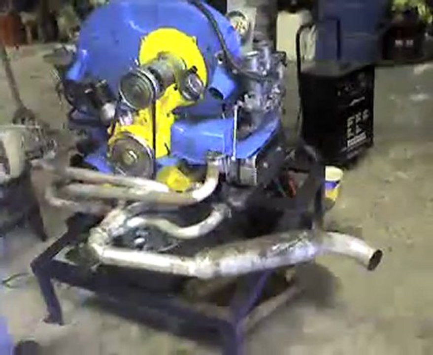 Hot VW Engine