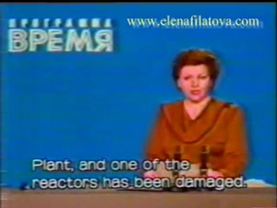 Chernobyl TV Announcement