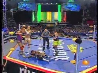 Alex & Christina vs Fabi & Pimpinela [AAA MIXED TAG]