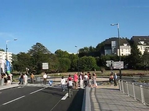 Nantes / St Séb : inauguration pont Léopold Sédar Senghor