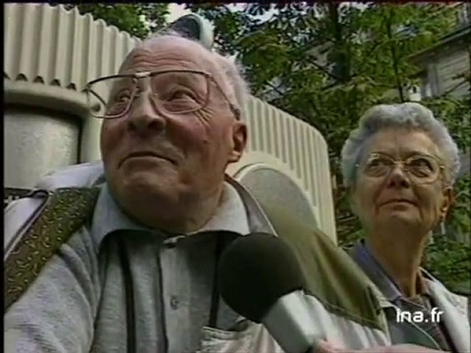 Premier voyage du funiculaire de montmarte