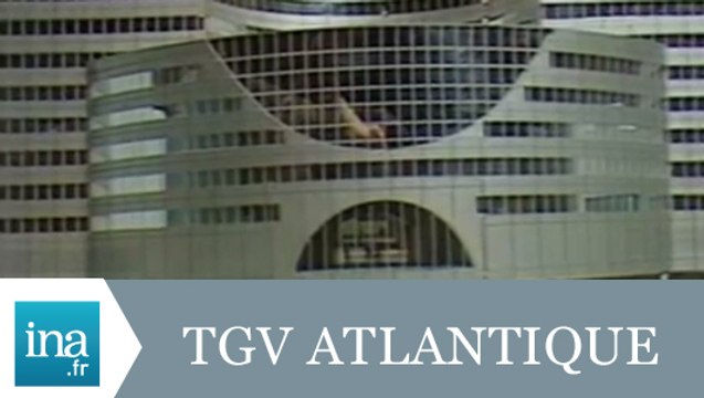 Jacques CHIRAC présente la nouvelle gare Montparnasse - Archive INA