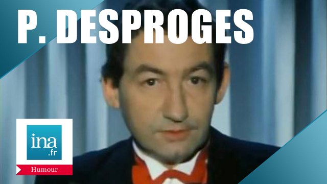 Pierre Desproges Les animaux ne savent pas qu'ils vont mourir - Archive INA