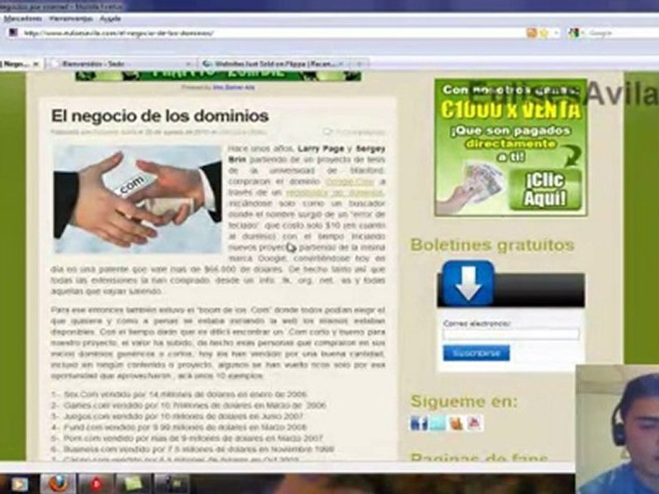 Como entrar en el negocio de los dominios